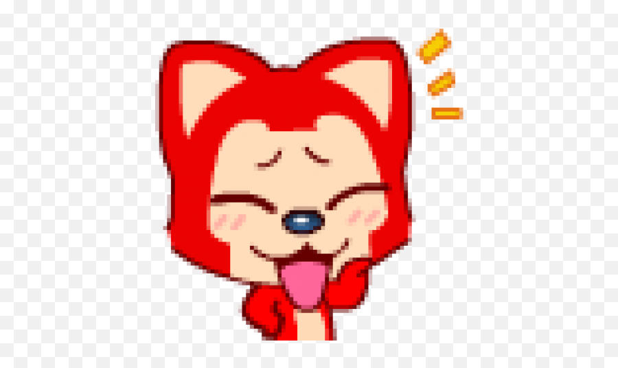 Goparser - Githubmemory Sticker Fox Emoji,Red Fox Emoticon Tongue