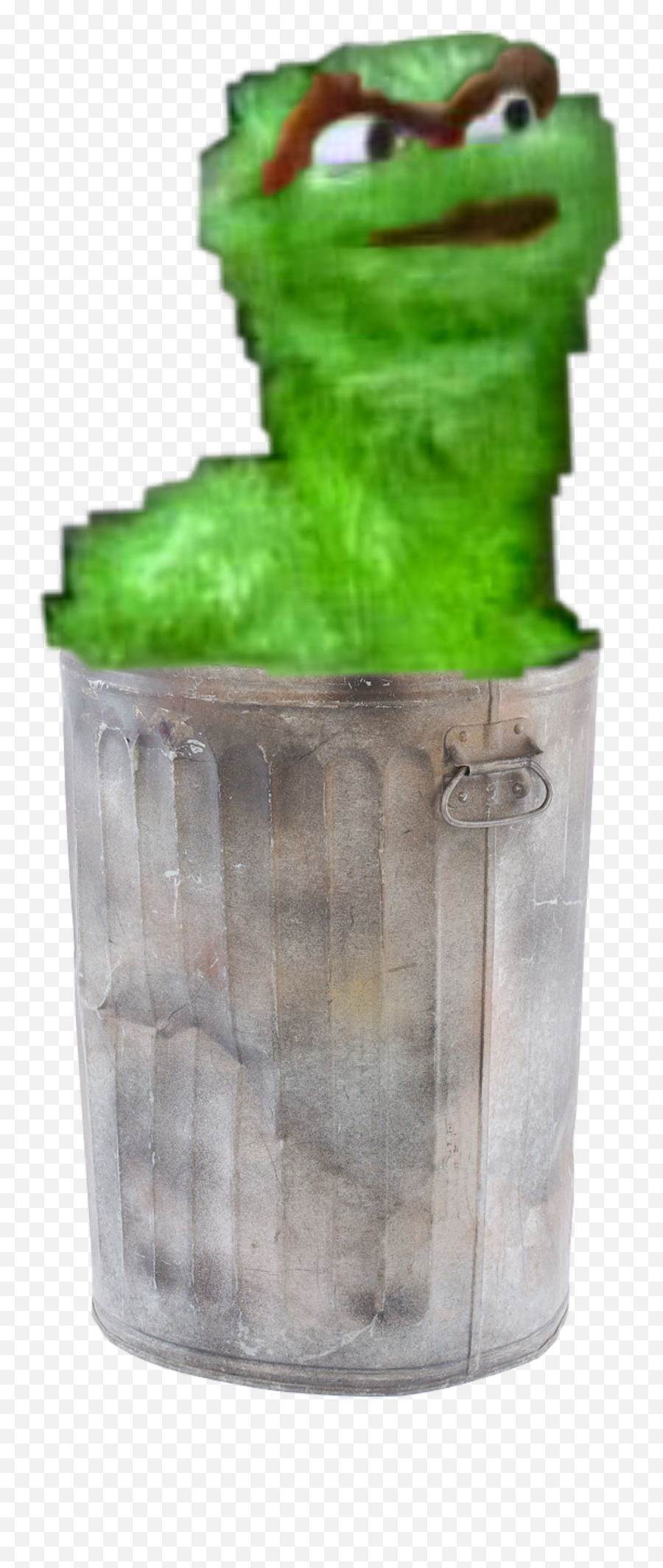 Oscar The Sticker - Cylinder Emoji,Oscar The Grouch Emoji