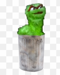 Oscar The Sticker - Cylinder Emoji,Oscar The Grouch Emoji