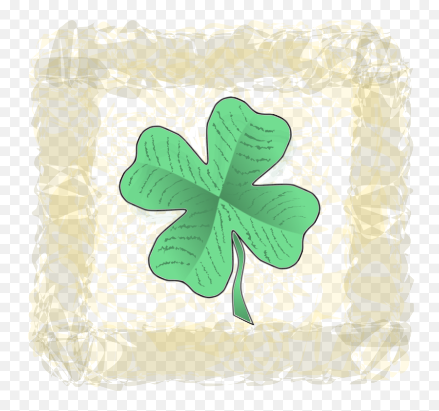 Free Clipart Clover With Background Baj Emoji,Four Leaf Clover Emoji Png