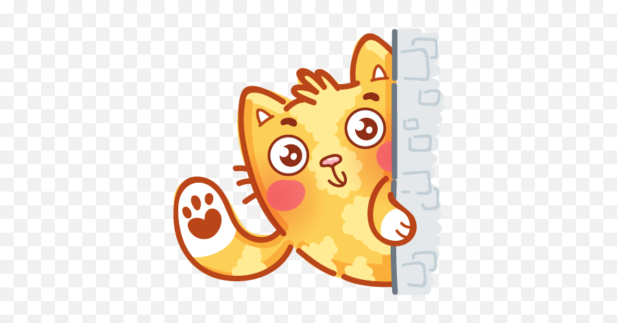 Cat Stickers For Imessage By Svetlana Tokarenko Emoji,Kissing Cat Emoji