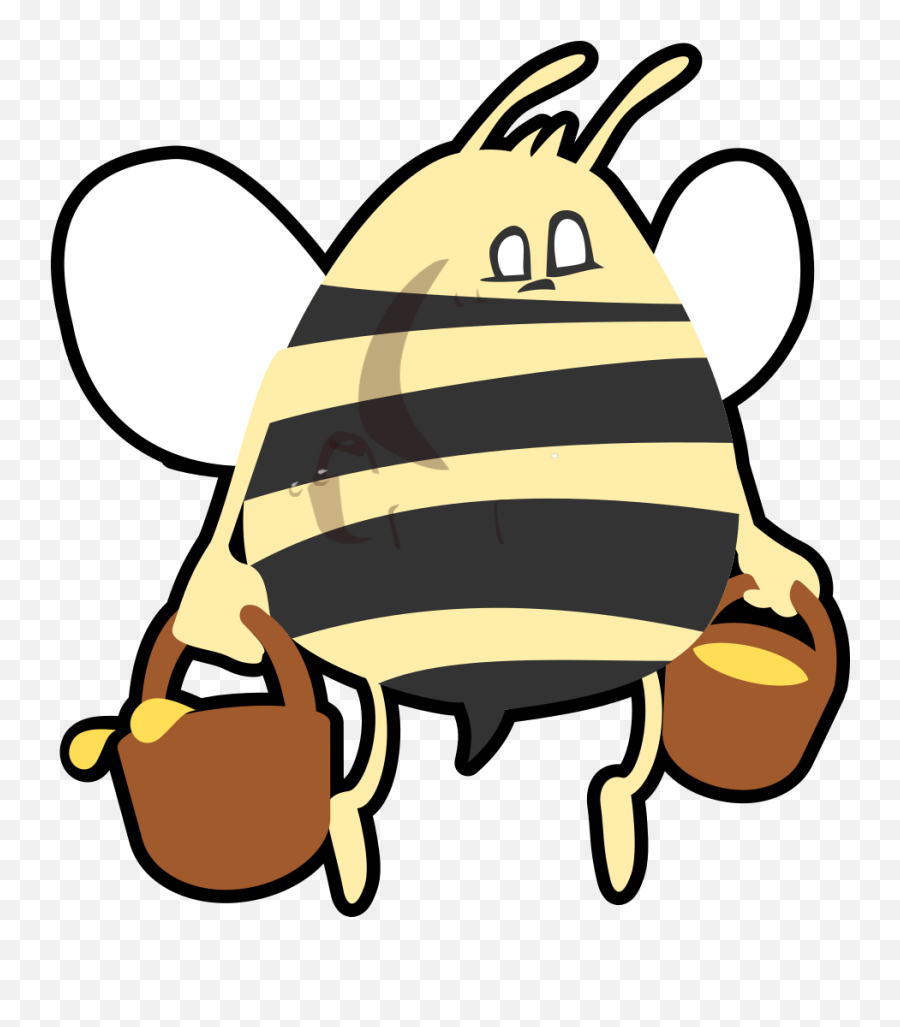 Cartoon Bee Png Svg Clip Art For Web - Download Clip Art Emoji,Bumble Bee Emoji