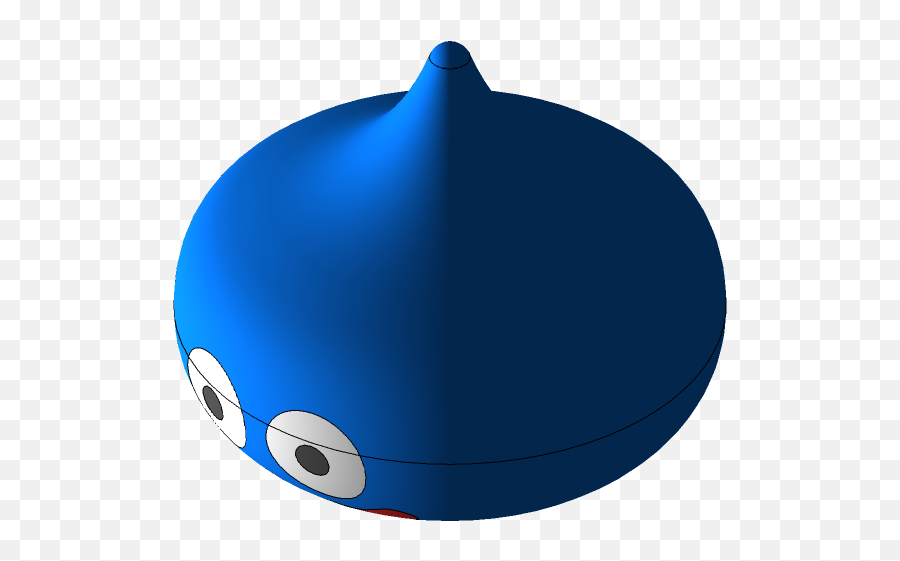 Dragon Quest Slime 3d Cad Model Library Grabcad Emoji,Dragon Emoticon Text