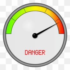 Danger Clipart - Gauge Clipart Emoji,Push Pin And Needle Emoji