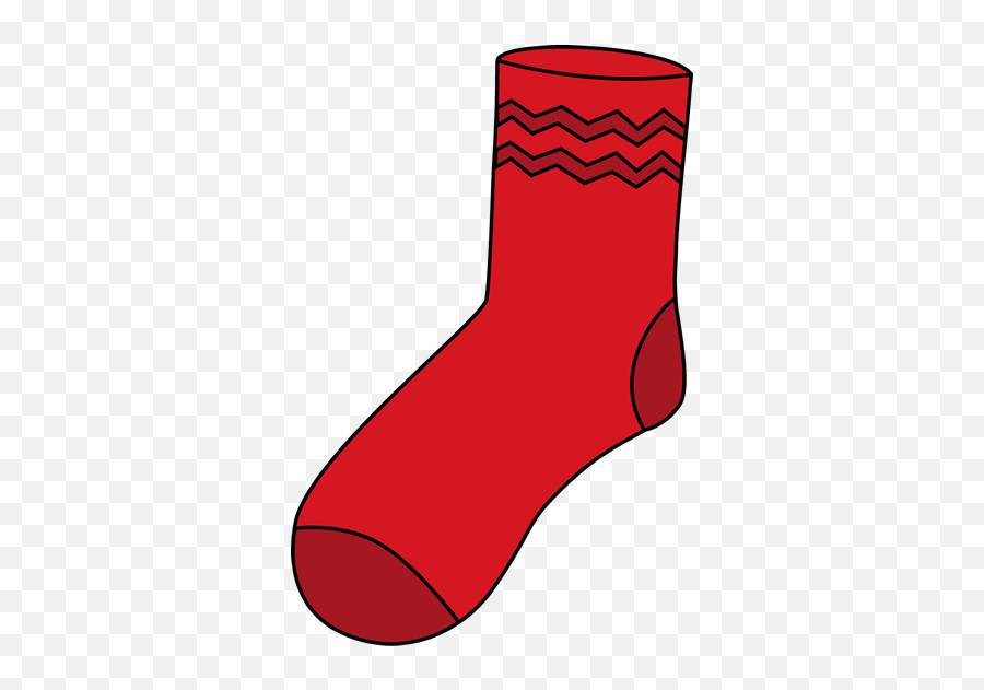 Red Sock Clipart - Clip Art Red Sock Emoji,Kids Emoji Socks