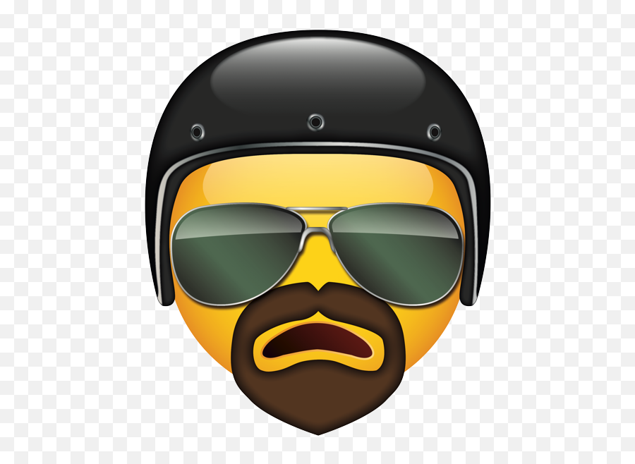 Helmet Helmet Emoji Png - Biker Emoji,Santa Emoji