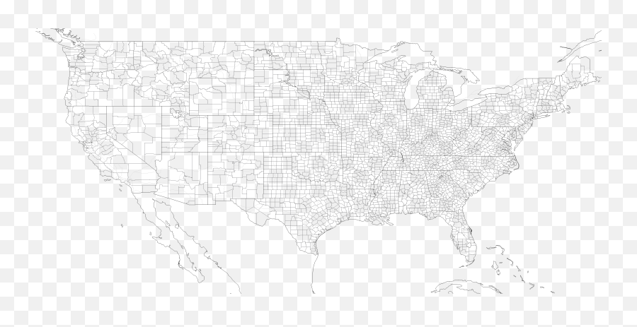 United States Black And White Printable - Dot Emoji,Usa Emoji Map