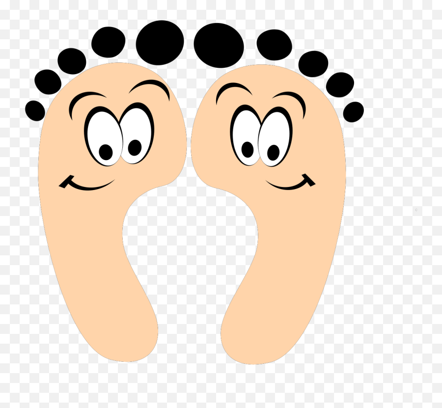 Kids Feet Clip Art - Funny Feet Clipart Emoji,Bare Feet Emoji