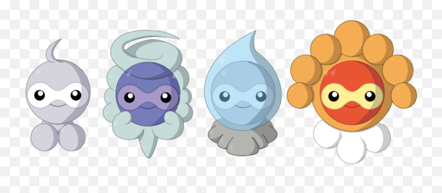 Mei 2017 - Castform Pokemon Emoji,Og3ne Emotions