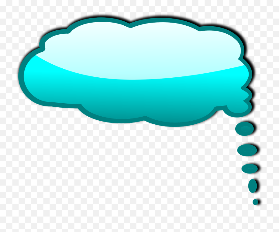 Thinking Cloud Png Download - Thinking Cloud Emoji Icon Color Transparent Speech Bubble Png,Emoji Pensativo