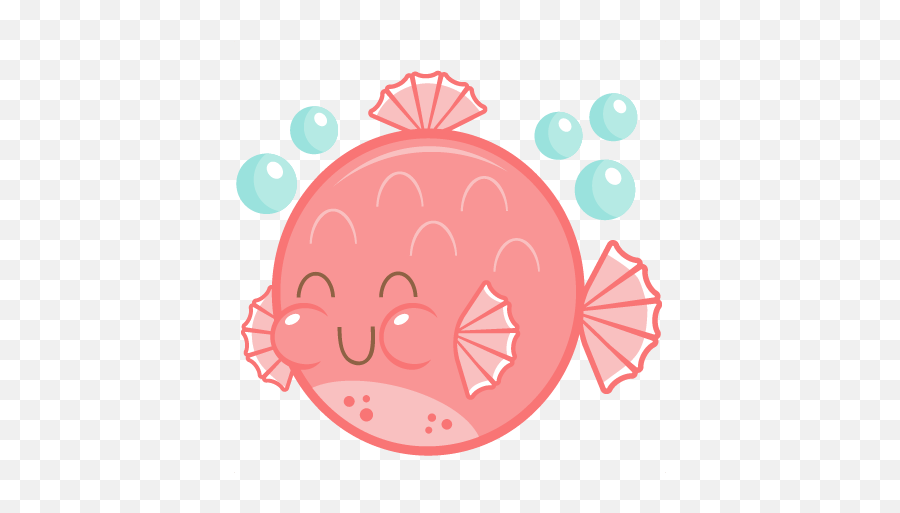 Puffer Fish - Cute Under The Sea Clip Art Emoji,Pufferfish Emoji