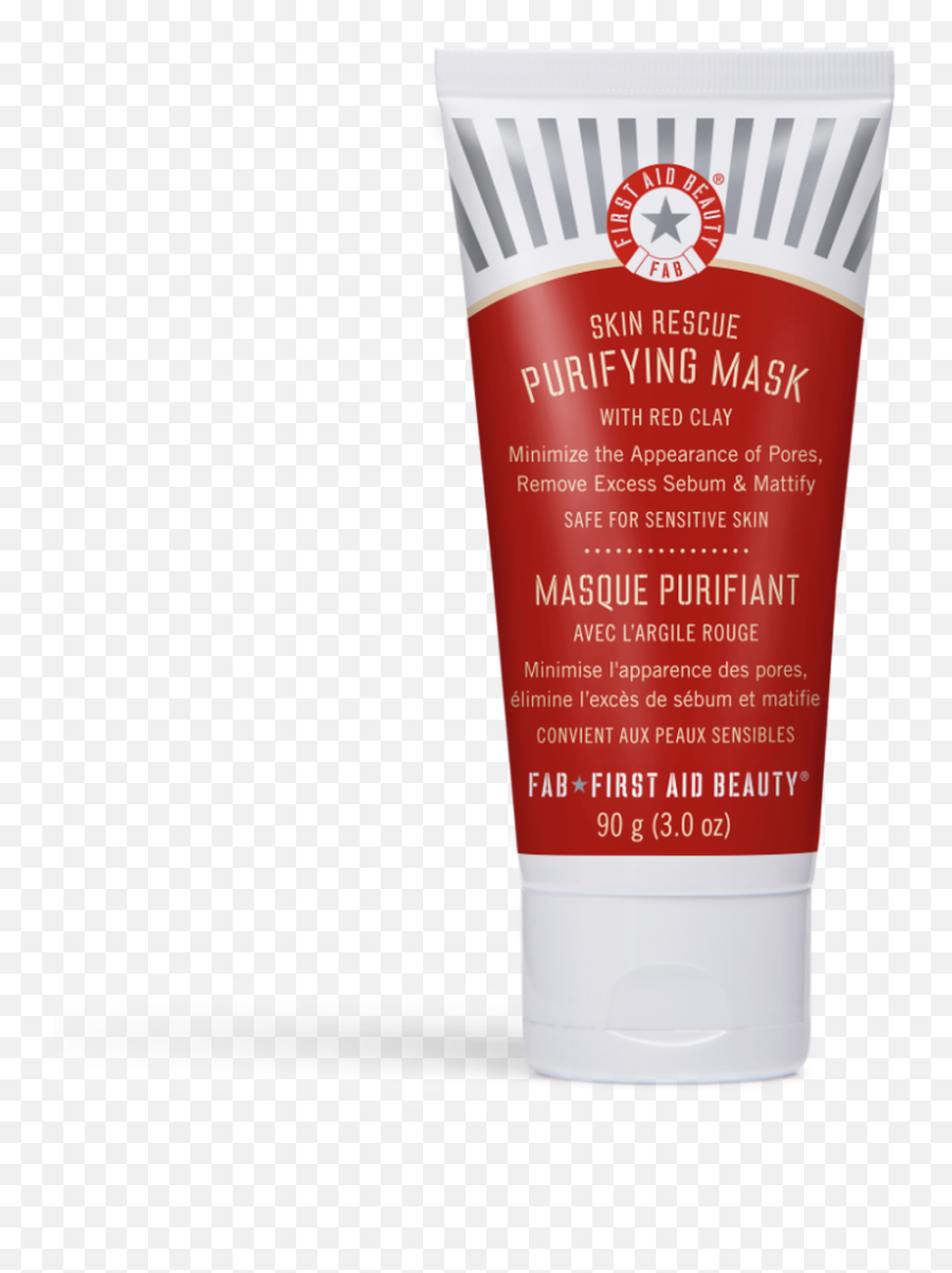First Aid Beauty Skin Rescue Purifying Mask With Red Clay - First Aid Beauty Mask Emoji,Red Emotion Texture