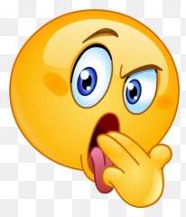 Gag Me Emoji Decal - Emoticon,Cartoon Emoji Of Me