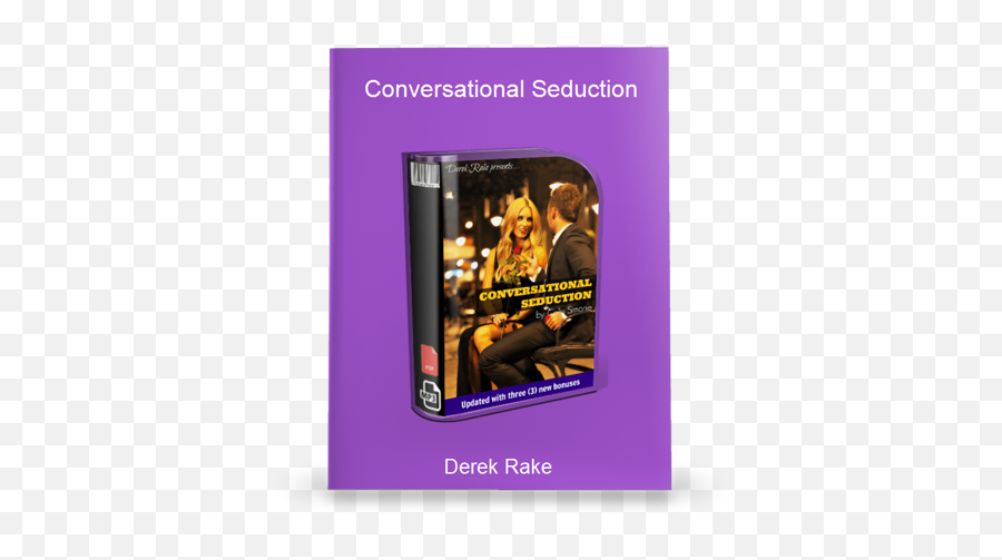 Derek Rake - Conversational Seduction Digital U2013 Share Knowledge Book Cover Emoji,Video Conversational Clues Emotion Conversation