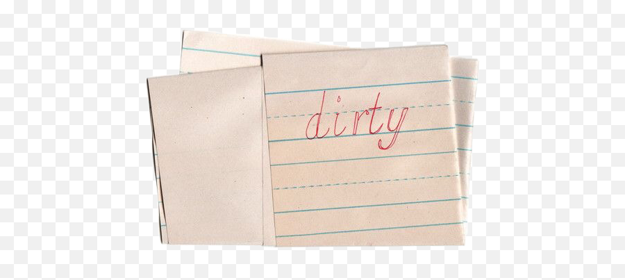 Dirty Note Paper Filler Aesthetic - Horizontal Emoji,Dirty Emoji Art
