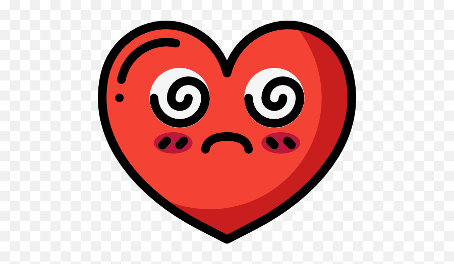 Heart - Corazon Enfermo Png Emoji,Orange Heart Emoticon