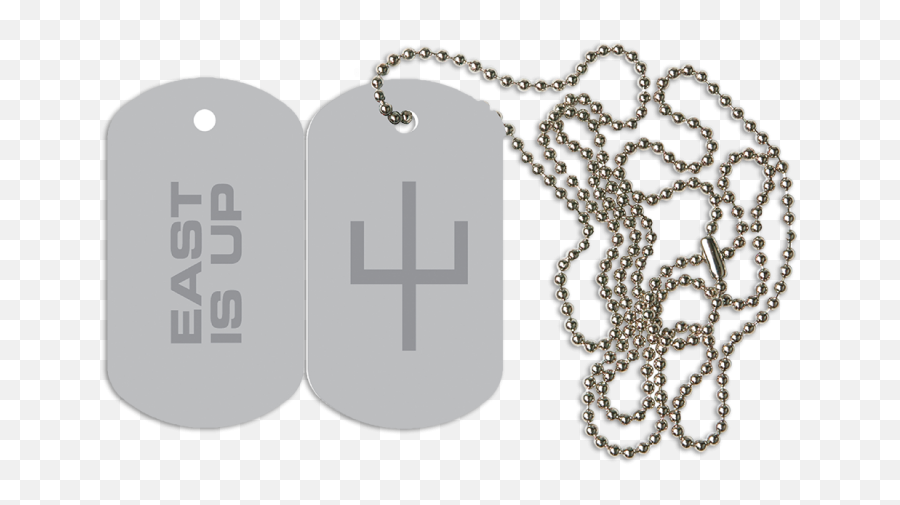 East Is Up Dog Tag - East Is Up Dog Tag Emoji,Twenty One Pilots Emoji