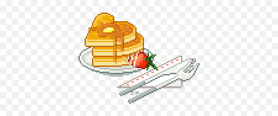 Waffleswithstrawberry - Discord Emoji Cute Pixel Art Food,Emojis 8bit