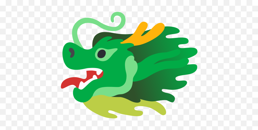 Dragon Face Emoji - Emoji Dragon,Dragon Emoji