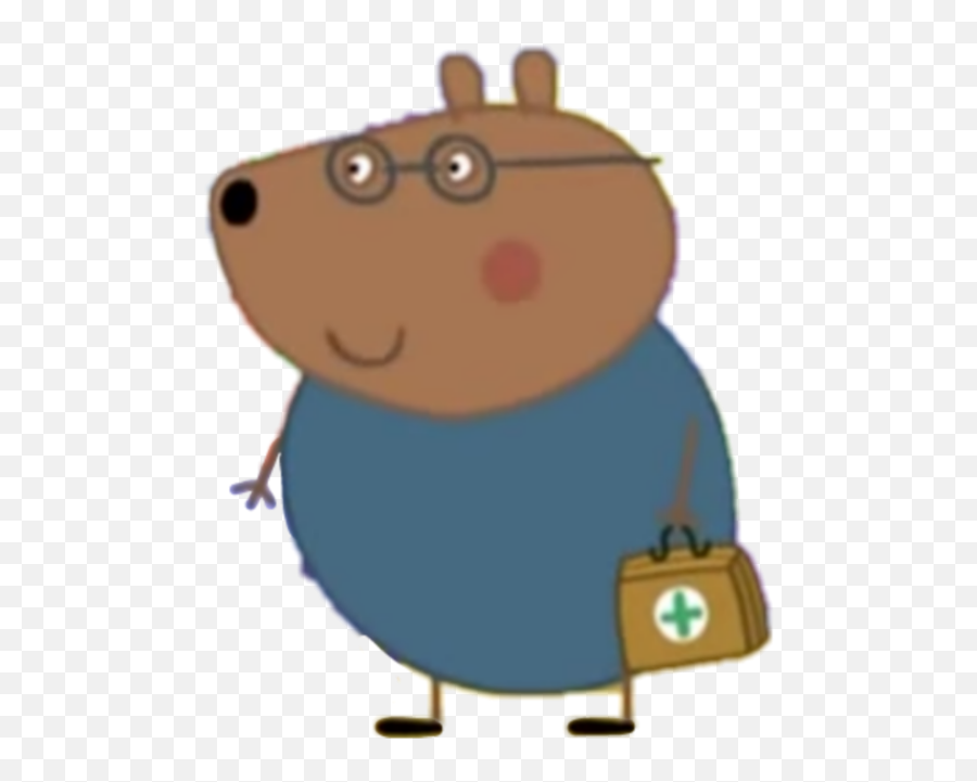 Doctor Brown Bear Peppa Pig Wiki Fandom Emoji,Emotions Bear Mattel Belinda