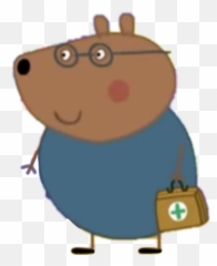 Doctor Brown Bear Peppa Pig Wiki Fandom Emoji,Emotions Bear Mattel Belinda