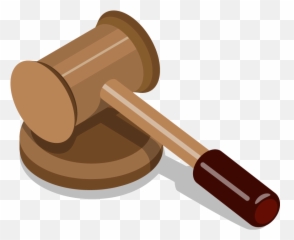 Court Clipart Auction Hammer Court - Cartoon Transparent Gavel Emoji,Judge Hammer Emoji
