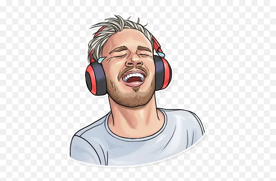 Pewdiepie Whatsapp Stickers - Pewdiepie Stickers Emoji,Pewdiepie Emoji