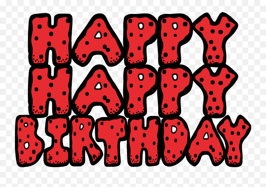 Happy Birthday Ladybug Polka Dots Happy - Ladybug Birthday Png Emoji,Happy Birthday Emoticon Free