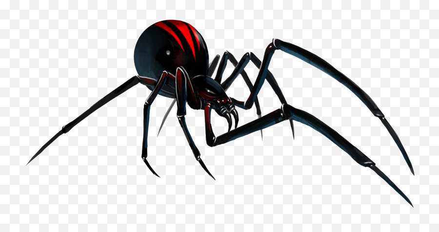Black Widow Spider Png U0026 Free Black Widow Spiderpng - Black Widow Spider Clipart Emoji,Spider Emoji