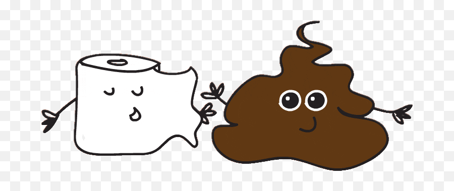 Poop Puns Stickers For Android Ios - Transparent Friends Show Gif Emoji,Emoji Puns