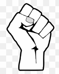 Finger Clipart Fist Finger Fist - Black Lives Matter Animation Emoji,Black Fist Emoji