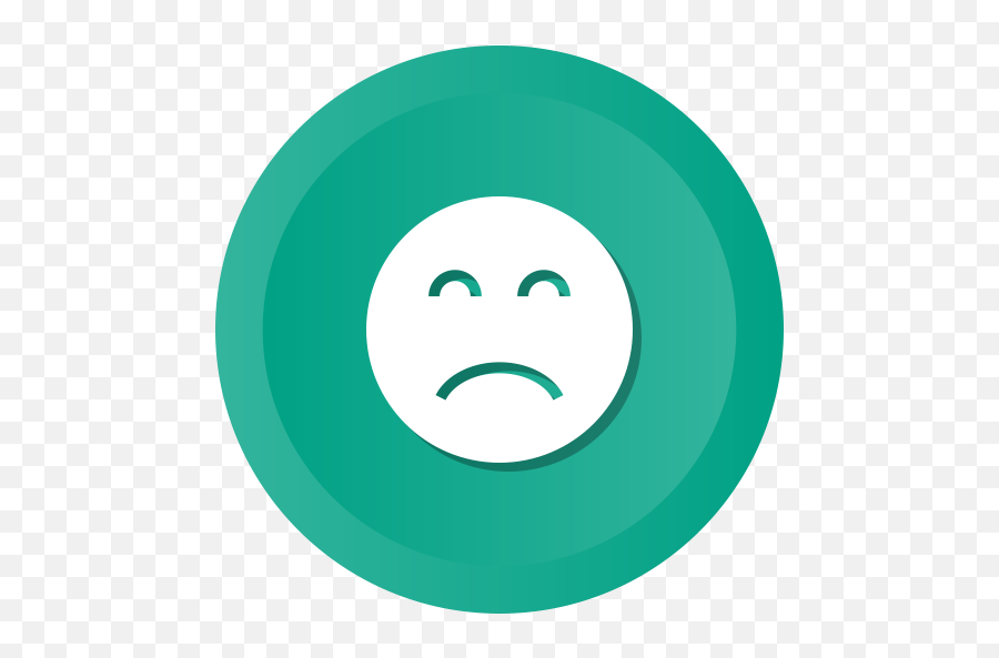 Sad Frown Upset Depression Icon - Depresi Icon Emoji,Sad Emoticons Copy And Paste