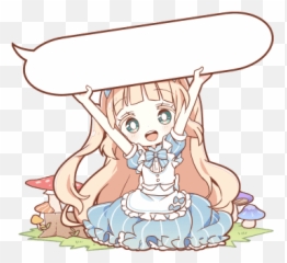 890 Alice Ideas - Chibi Message Emoji,Kagepro Discord Emojis