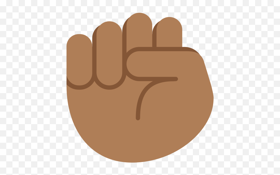 Raised Fist Emoji With Medium - Black Lives Matter Emoji Fist,Punch Emoji