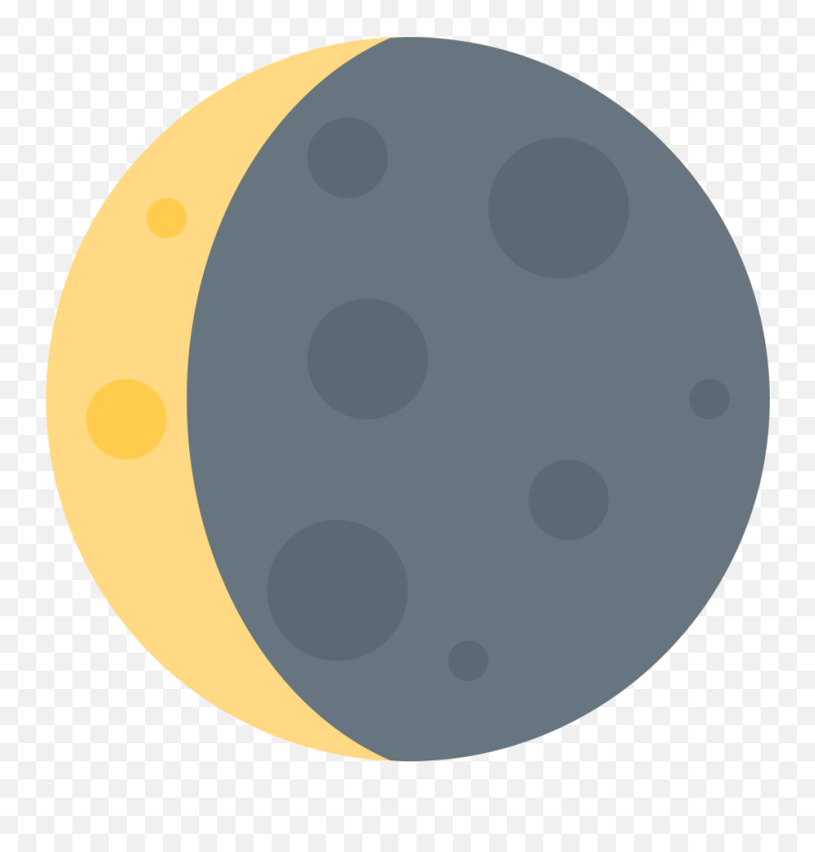 Waning Crescent Moon Emoji - Waning Crescent Moon Emoji,Moon Emoji