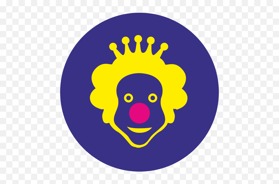 Vector Image For Logotype By Keywords Hero Clown Round - Dot Emoji,Brace Face Emojis