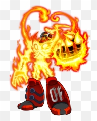 Mighty No - Mighty No 9 Pyro Emoji,Beutiful Predator - Synthetic Emotions