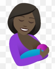 Breastfeeding Joypixels Gif - Breastfeeding Joypixels Mom For Women Emoji,Emoji For Breasts