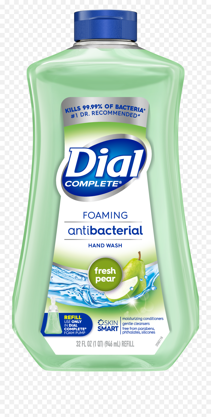 Upc 017000029863 - Dial Complete Antibacterial Foaming Hand Dial Complete Antibacterial Foaming Hand Wash Refill Fresh Pear 32 Fl Oz Emoji,Refill Soap Bag Emotion Brand