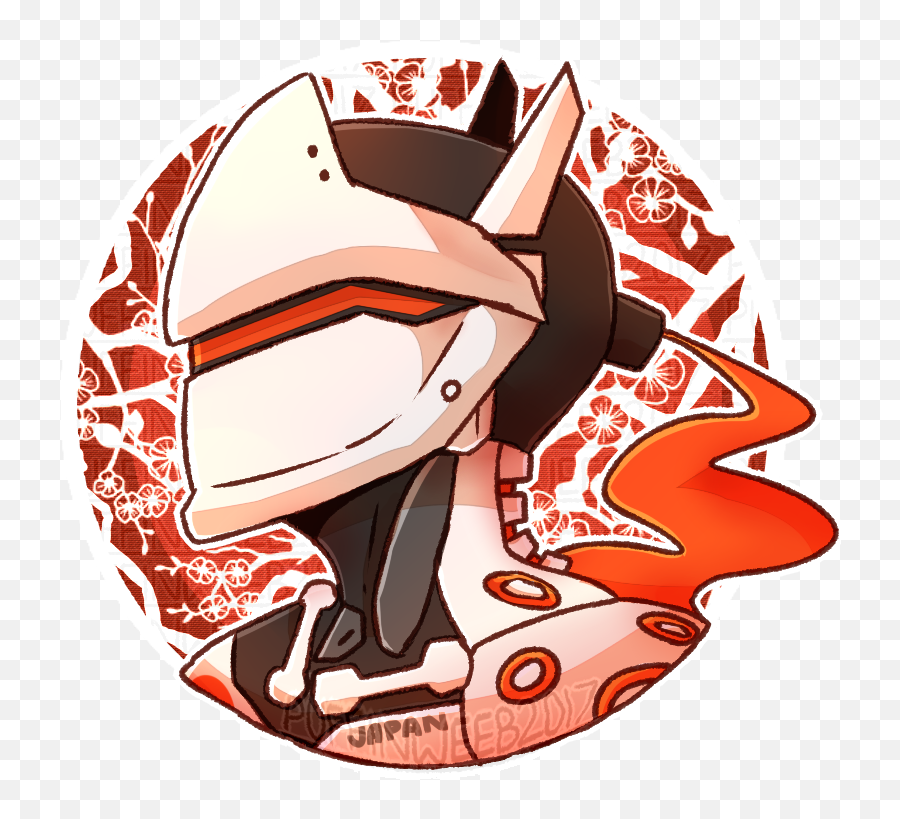 Genji Genjishimada Nihon Overwatch - Genji Nihon Emoji,Genji Emojis