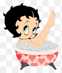 Top Bath Stickers For Android Ios - Animated Betty Boop Gif Emoji,Hot Tub Emoji