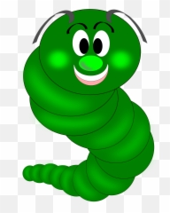 Caterpillar Worm Green Drawing Free - Glow Worm Clipart Emoji,Purple Caterpillar Emoticon