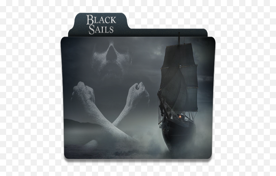 Black Sails Tv Series Folder Folders Free Icon Of 2014 Emoji,Wakfu Emoticons