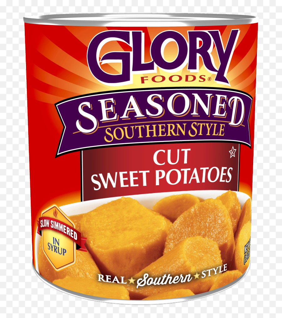 Glory Foods Seasoned Southern Style Cut Sweet Potatoes Canned Vegetables 29 Oz - Junk Food Emoji,Android Emoticon Sweet Potato Meanings