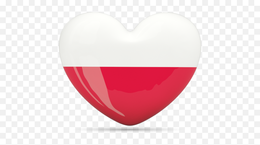 Poland Flag Icon Transparent - Poland Flag Heart Png Emoji,Polish Flag Emoji