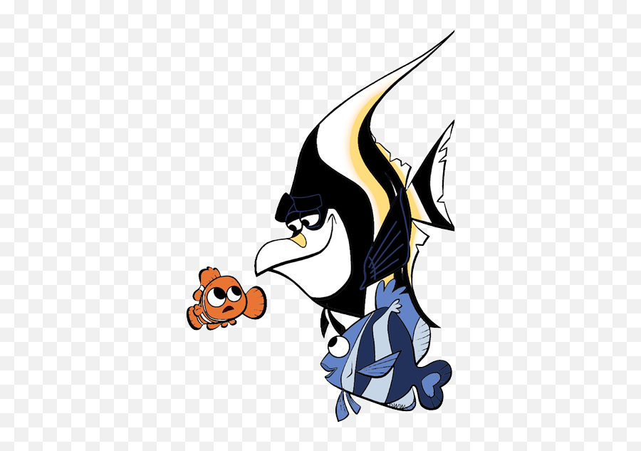 Finding Nemo Clip Art 3 - Nemo Y Gill Png Emoji,Dory Finding Nemo Emoticon