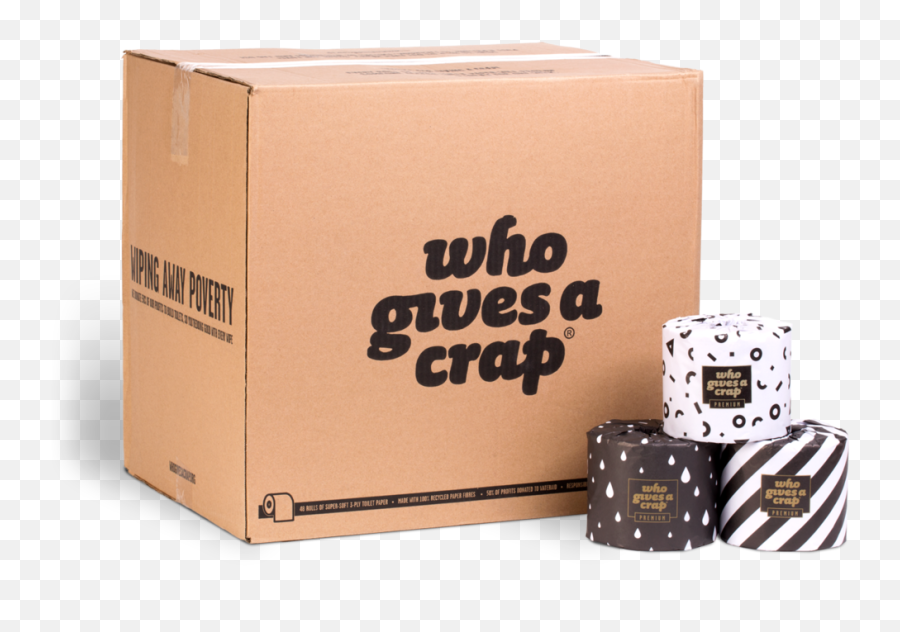 Who Gives A Crap Makes Tp Look U0026 Feel Good Dieline - Gives A Crap Packaging Emoji,Emoji That Looks Like Roll Of Toilet Paper
