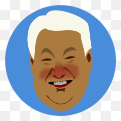 Caricature Face Grotesque Man Public - Boris Yeltsin Png Emoji,Celebrity Emotion Portrait