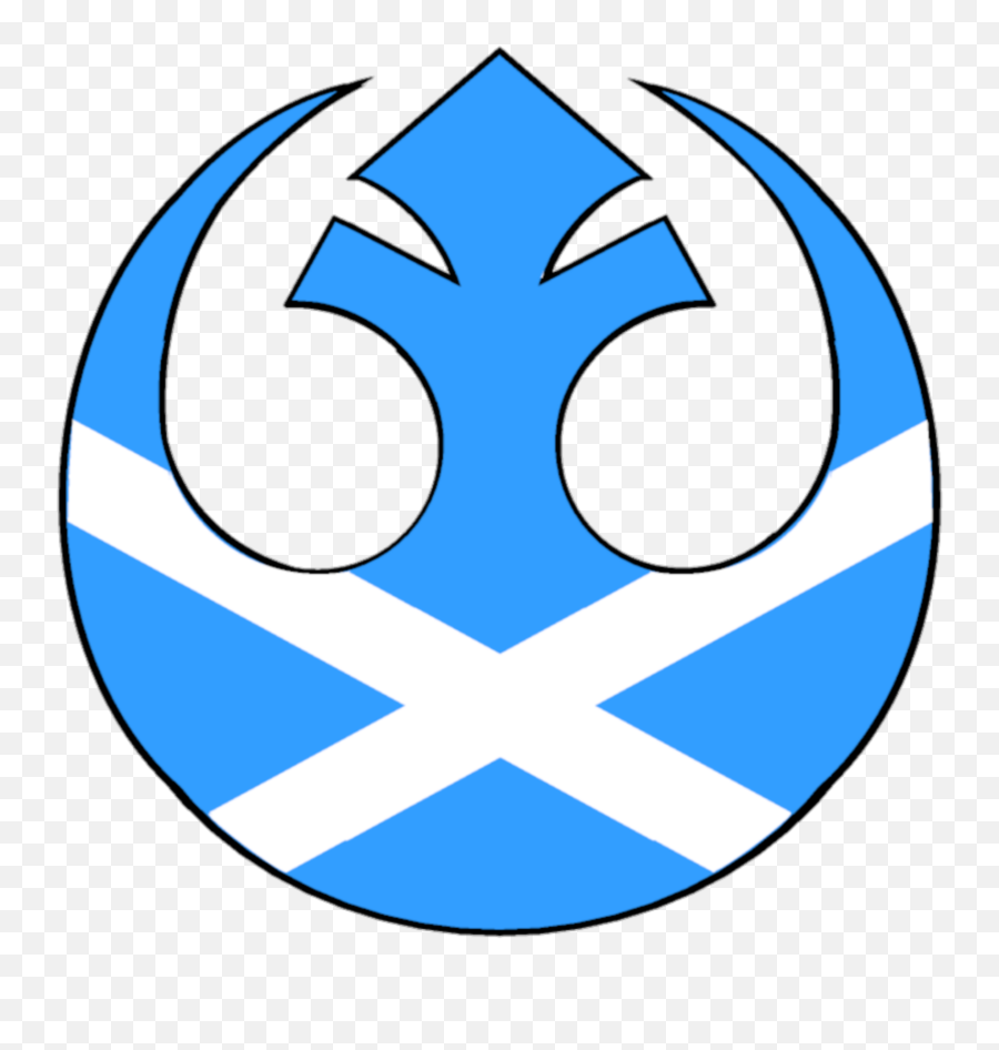 Starwars Scottish Rebelalliance Sticker By Dave Bogie - Commission On Higher Education Emoji,Star Wars Rebel Emoji