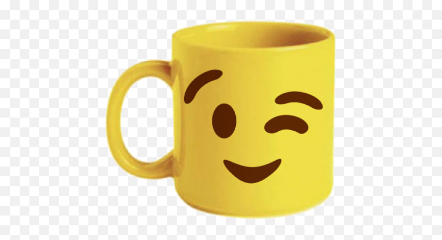 Caneca Amarela - Serveware Emoji,Cx Emoticon